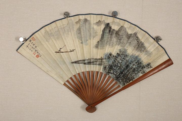 古玩字畫書畫成扇真品鑒賞圖