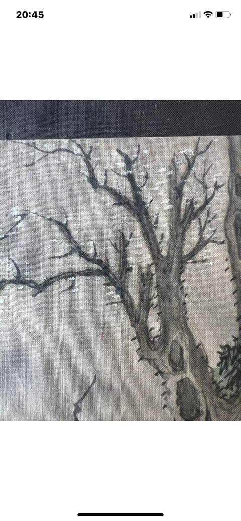 古玩字畫佚名人物真品鑒賞圖