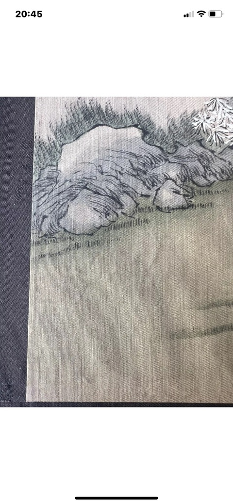 古玩字畫佚名人物真品鑒賞圖
