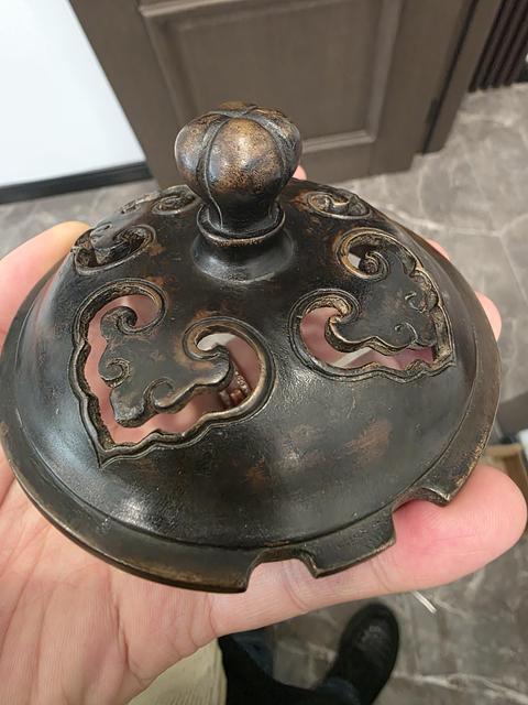 古玩銅器銅熏爐真品鑒賞圖