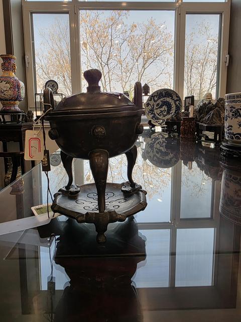 古玩銅器銅熏爐真品鑒賞圖