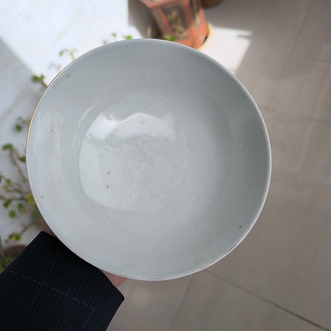 古玩陶瓷粉彩花鳥紋碗拍賣,當前價格680元