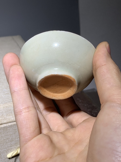 古玩陶瓷白釉杯真品鑒賞圖
