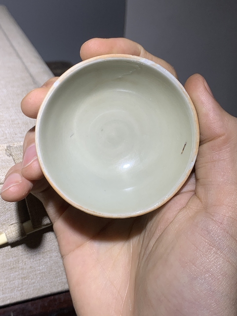 古玩陶瓷白釉杯真品鑒賞圖