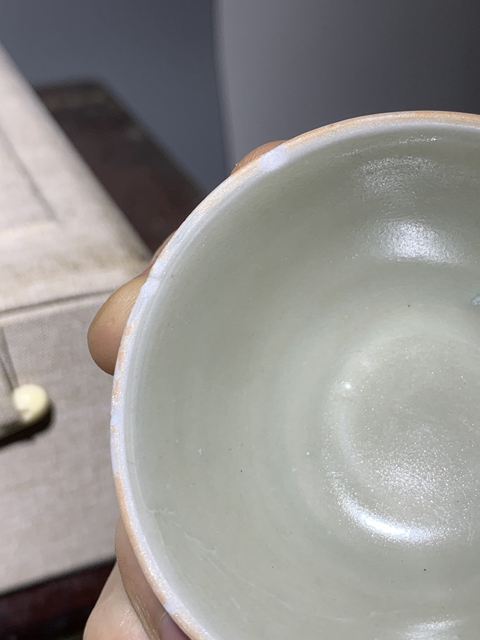 古玩陶瓷白釉杯真品鑒賞圖