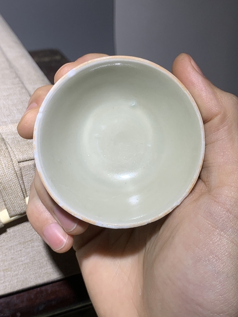 古玩陶瓷白釉杯真品鑒賞圖