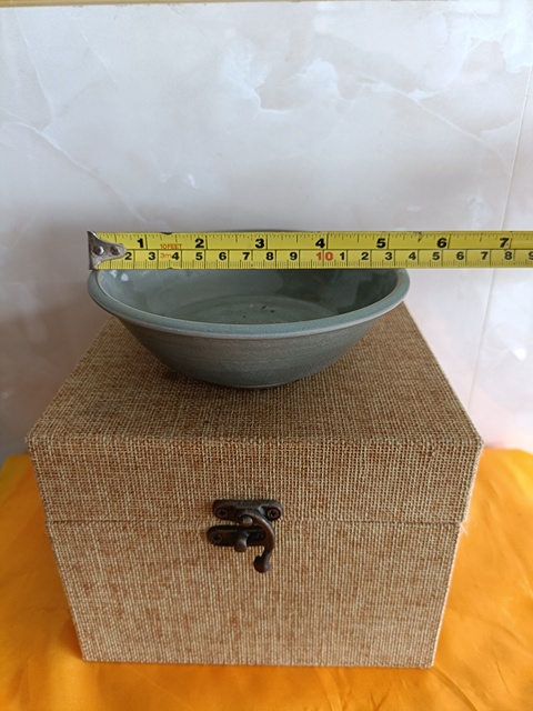 古玩陶瓷精品南宋龍泉青瓷直壁洗拍賣,當前價格6980元