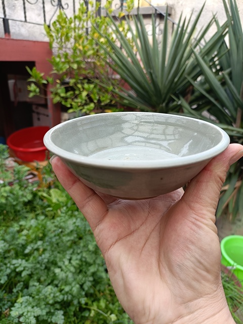 古玩陶瓷精品南宋龍泉青瓷直壁洗拍賣,當前價格6980元