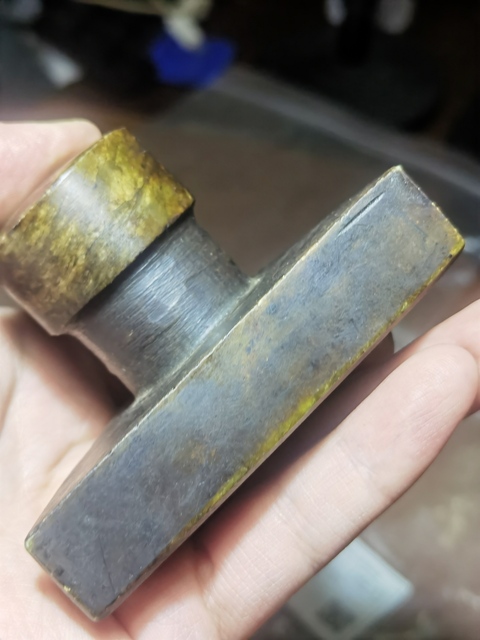 古玩玉器獨山玉雕“印章”真品鑒賞圖
