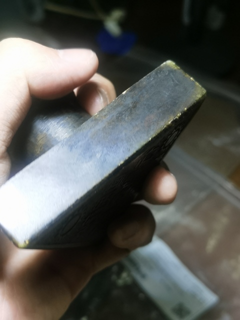 古玩玉器獨山玉雕“印章”真品鑒賞圖
