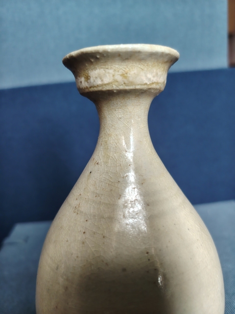 古玩陶瓷盤(pán)口瓶真品鑒賞圖