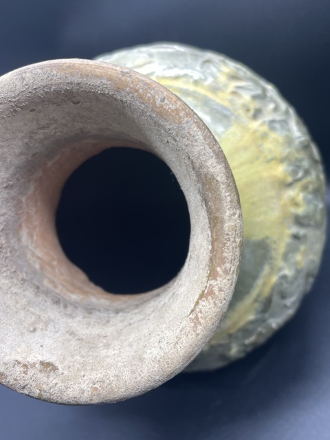 古玩陶瓷跑獸瓶真品鑒賞圖