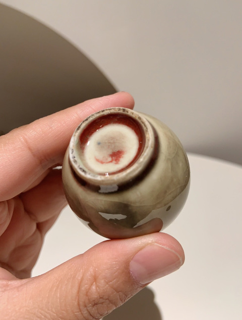 古玩陶瓷郎紅釉膽瓶(已保真)拍賣,當前價格1000元