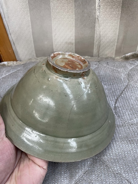 古玩陶瓷耀州窯鋼盔帽標(biāo)本真品鑒賞圖