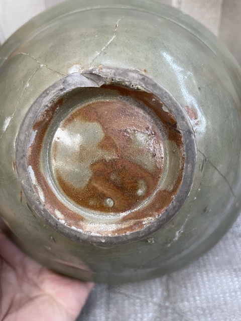 古玩陶瓷耀州窯鋼盔帽標(biāo)本真品鑒賞圖