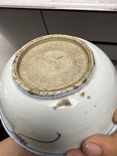 古玩陶瓷萬歷青花小碟真品鑒賞圖