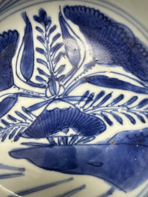 古玩陶瓷萬歷青花小碟真品鑒賞圖