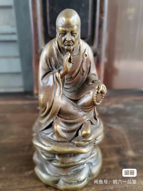 古玩銅器銅達(dá)摩拍賣,當(dāng)前價(jià)格158元