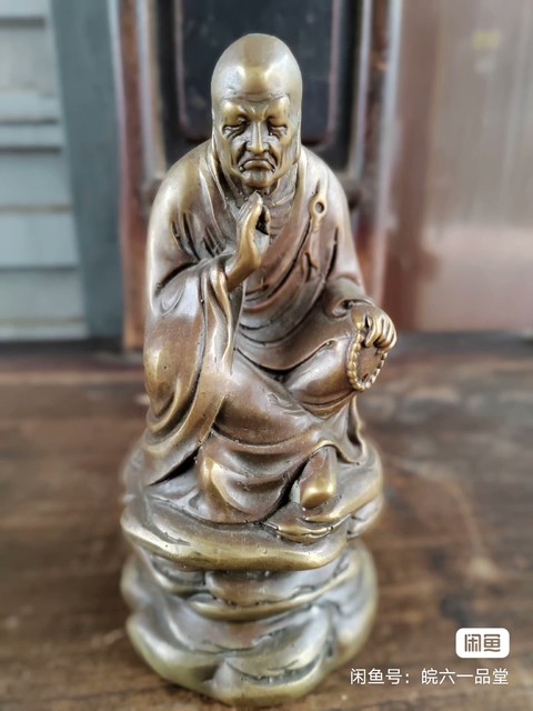 古玩銅器銅達(dá)摩拍賣,當(dāng)前價(jià)格158元