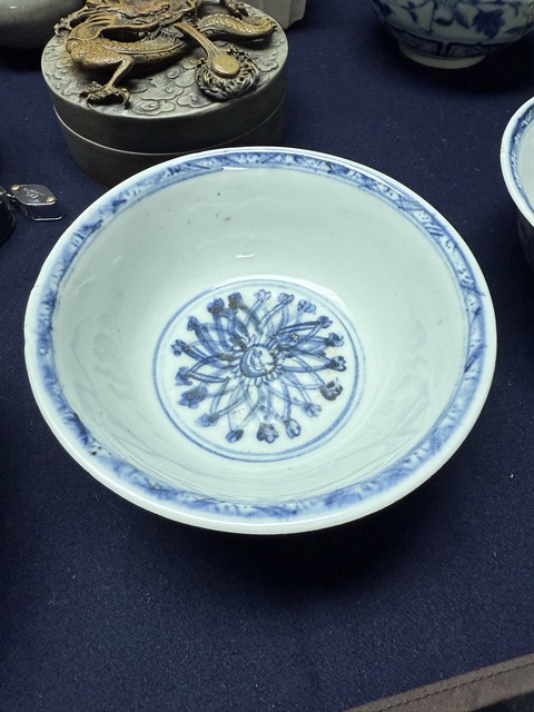 古玩陶瓷青花碗真品鑒賞圖