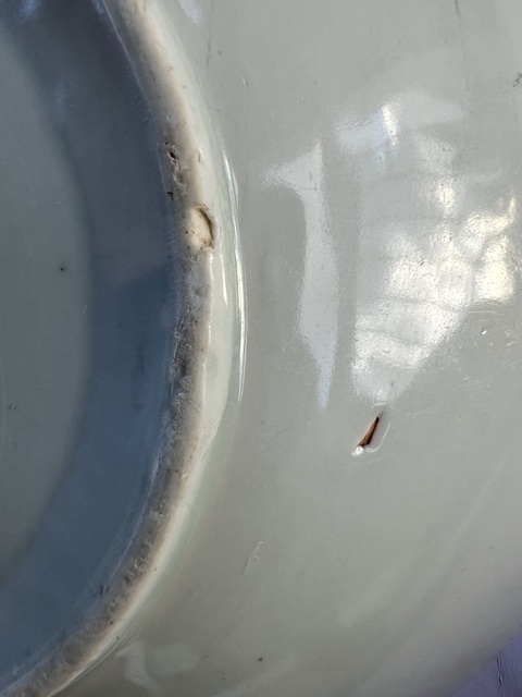 古玩陶瓷青花魚盤真品鑒賞圖