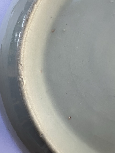 古玩陶瓷青花魚盤真品鑒賞圖