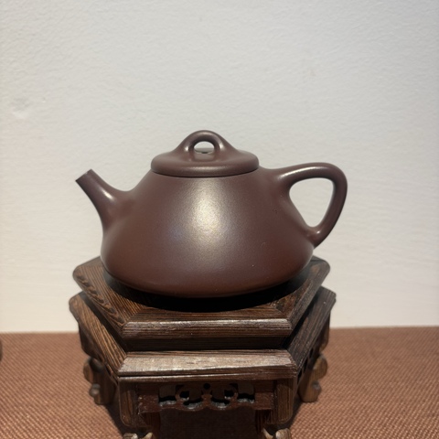 古玩雜項(xiàng)子冶石瓢壺真品鑒賞圖