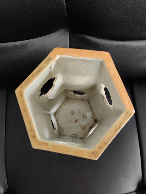 古玩陶瓷光緒粉彩帽筒拍賣(mài),當(dāng)前價(jià)格2600元