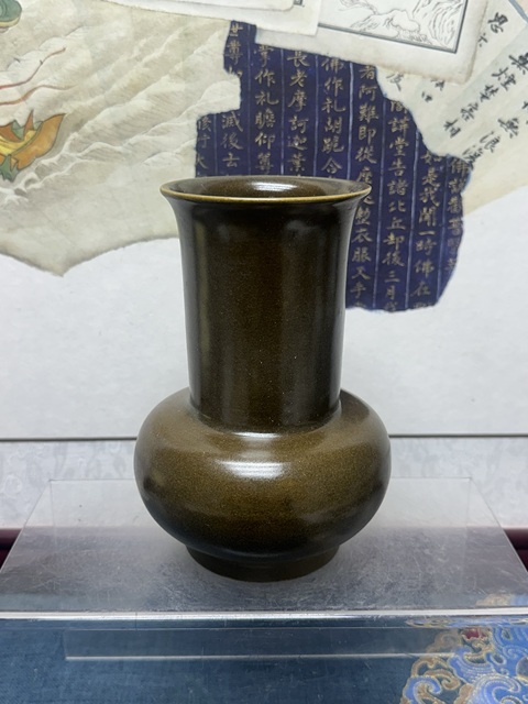 古玩陶瓷民國精品茶葉末釉尊拍賣,當前價格2200元
