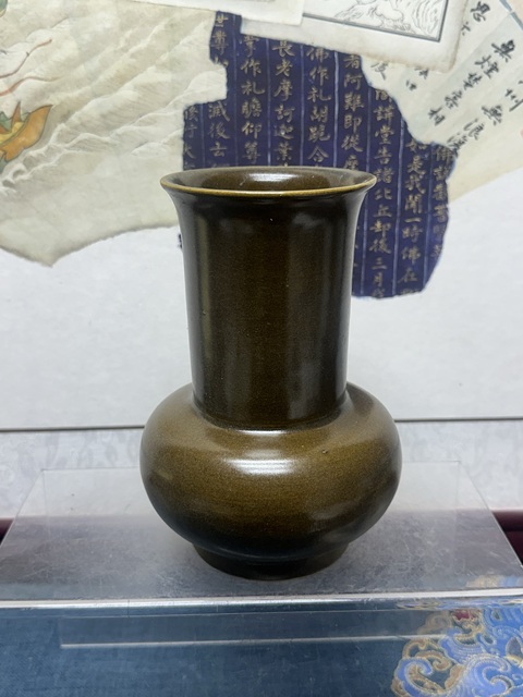古玩陶瓷民國精品茶葉末釉尊拍賣,當前價格2200元