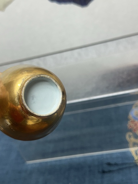 古玩陶瓷民國精品金地杯拍賣,當前價格569元