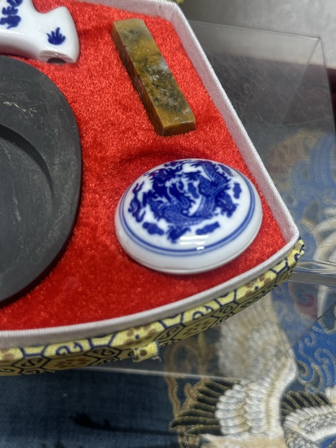 古玩陶瓷567精品文房一組拍賣,當前價格89元