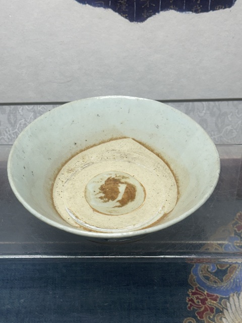 古玩陶瓷明代.花卉紋青花碗拍賣,當前價格138元