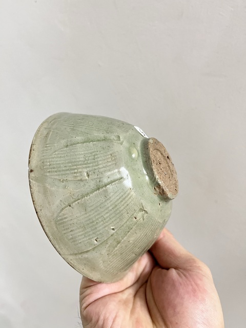 古玩陶瓷宋,龍泉窯茶盞拍賣,當前價格2888元