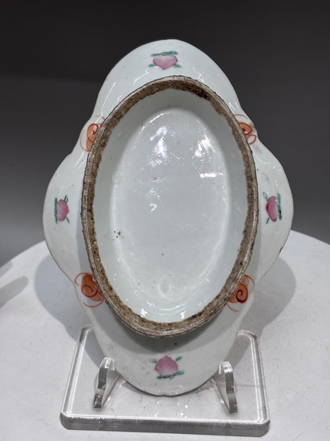 古玩陶瓷粉彩無雙譜人物貢盤拍賣，當前價格2600元