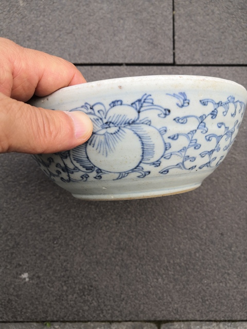 古玩陶瓷青花缽真品鑒賞圖
