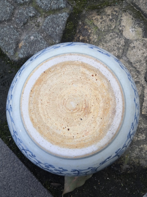 古玩陶瓷青花缽真品鑒賞圖