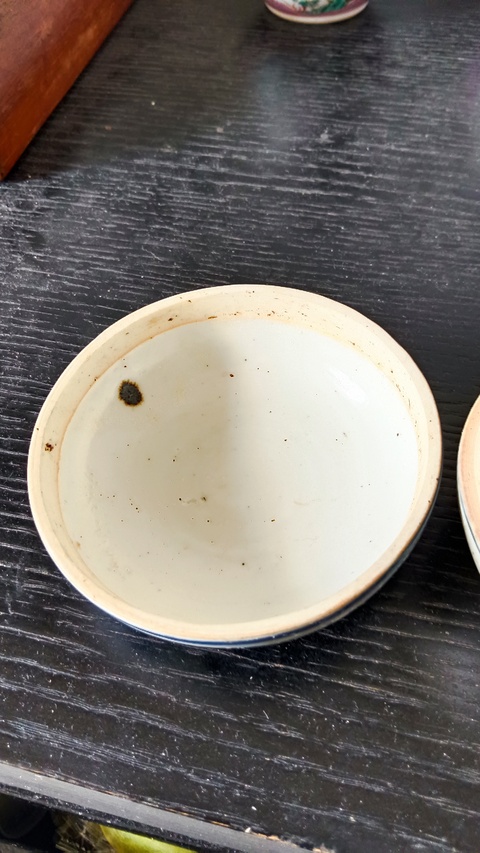 古玩陶瓷鳳紋蓋盒真品鑒賞圖
