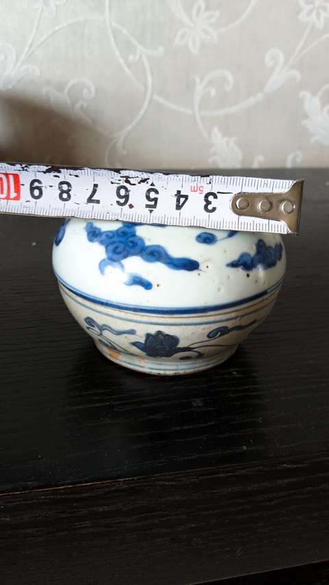 古玩陶瓷鳳紋蓋盒真品鑒賞圖