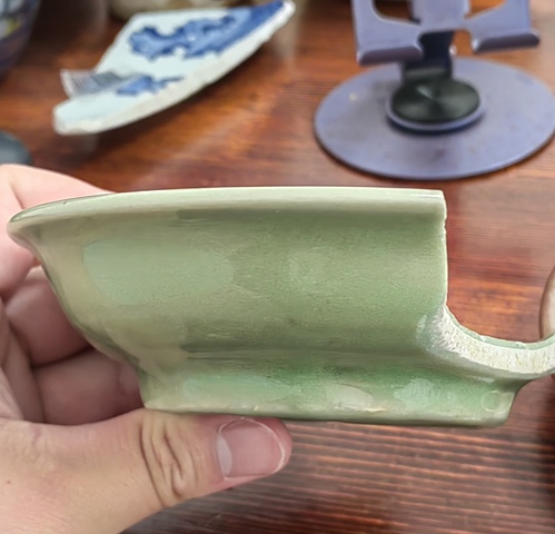 古玩陶瓷龍泉窯青釉盤拍賣,當前價格888元