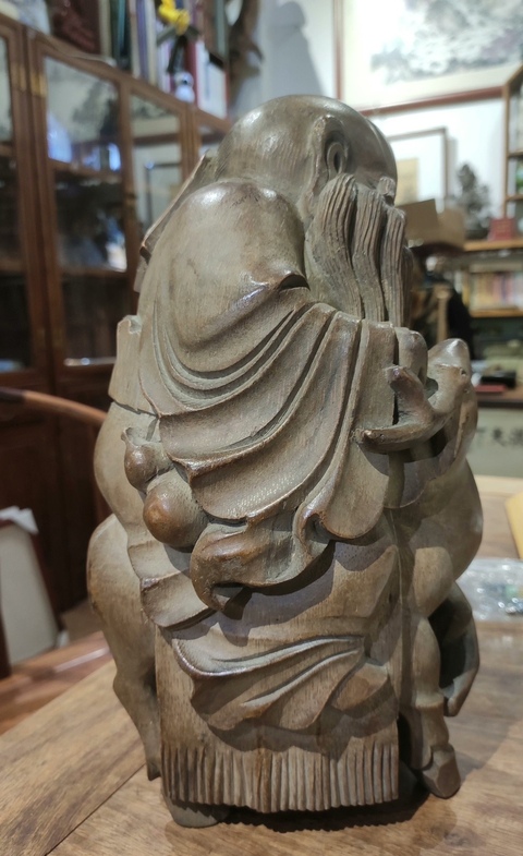 古玩雜項竹雕人物擺件拍賣,當前價格5680元