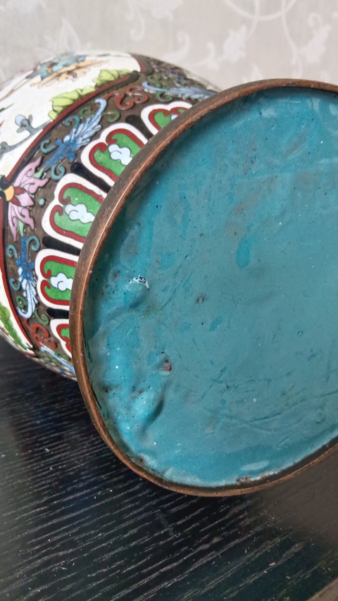古玩陶瓷花鳥紋瓶真品鑒賞圖