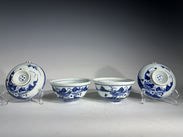 古玩陶瓷蓋碗真品鑒賞圖