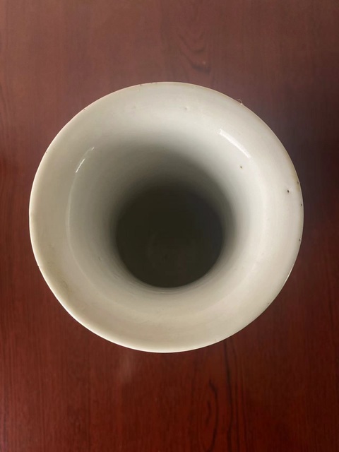 古玩陶瓷博古圖青花尊真品鑒賞圖