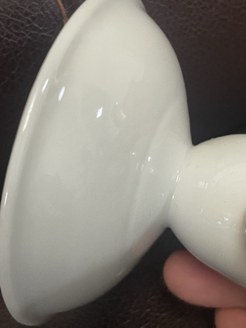 古玩陶瓷山水紋高足杯真品鑒賞圖