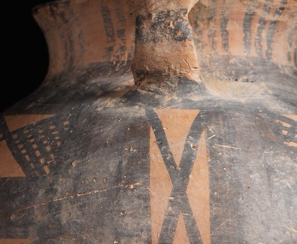 古玩陶瓷馬家窯文化陶罐真品鑒賞圖