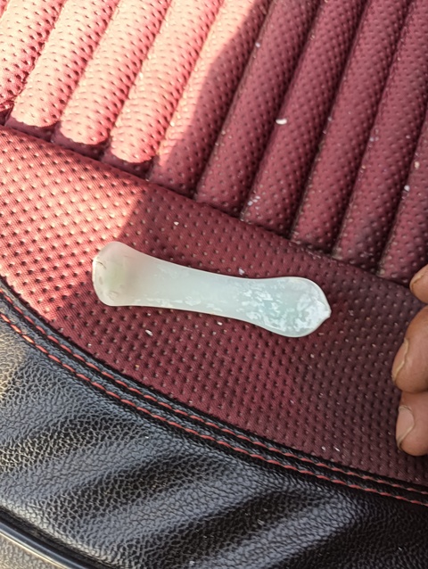 古玩玉器琉璃發(fā)簪真品鑒賞圖