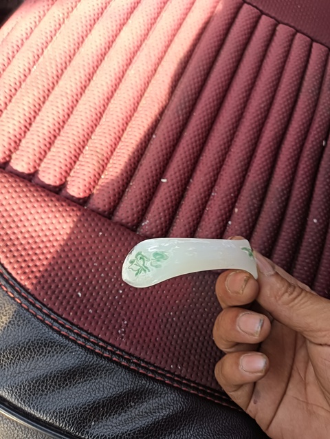 古玩玉器琉璃發(fā)簪真品鑒賞圖