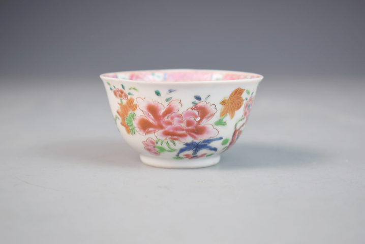 古玩陶瓷雍正·粉彩花鳥紋杯真品鑒賞圖