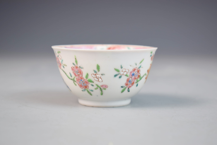 古玩陶瓷雍正·粉彩花鳥紋杯真品鑒賞圖